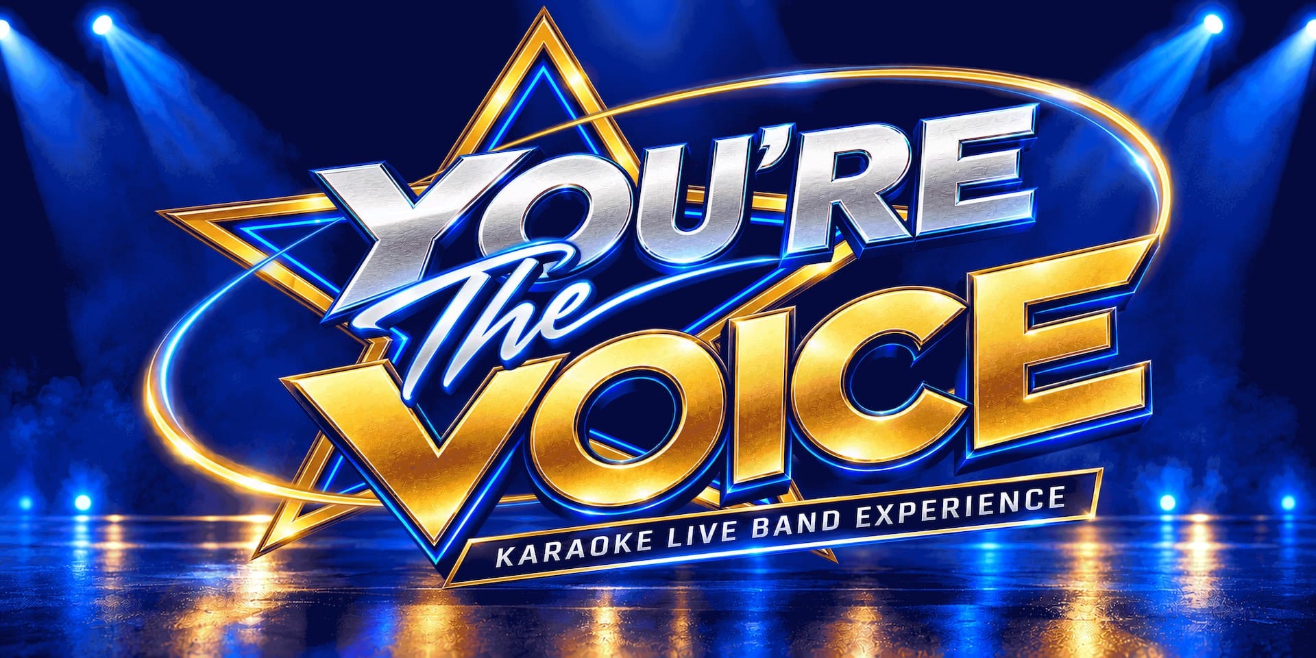 YOU'RE THE VOICE! Live Band Karaoke For Major Corporate Events!